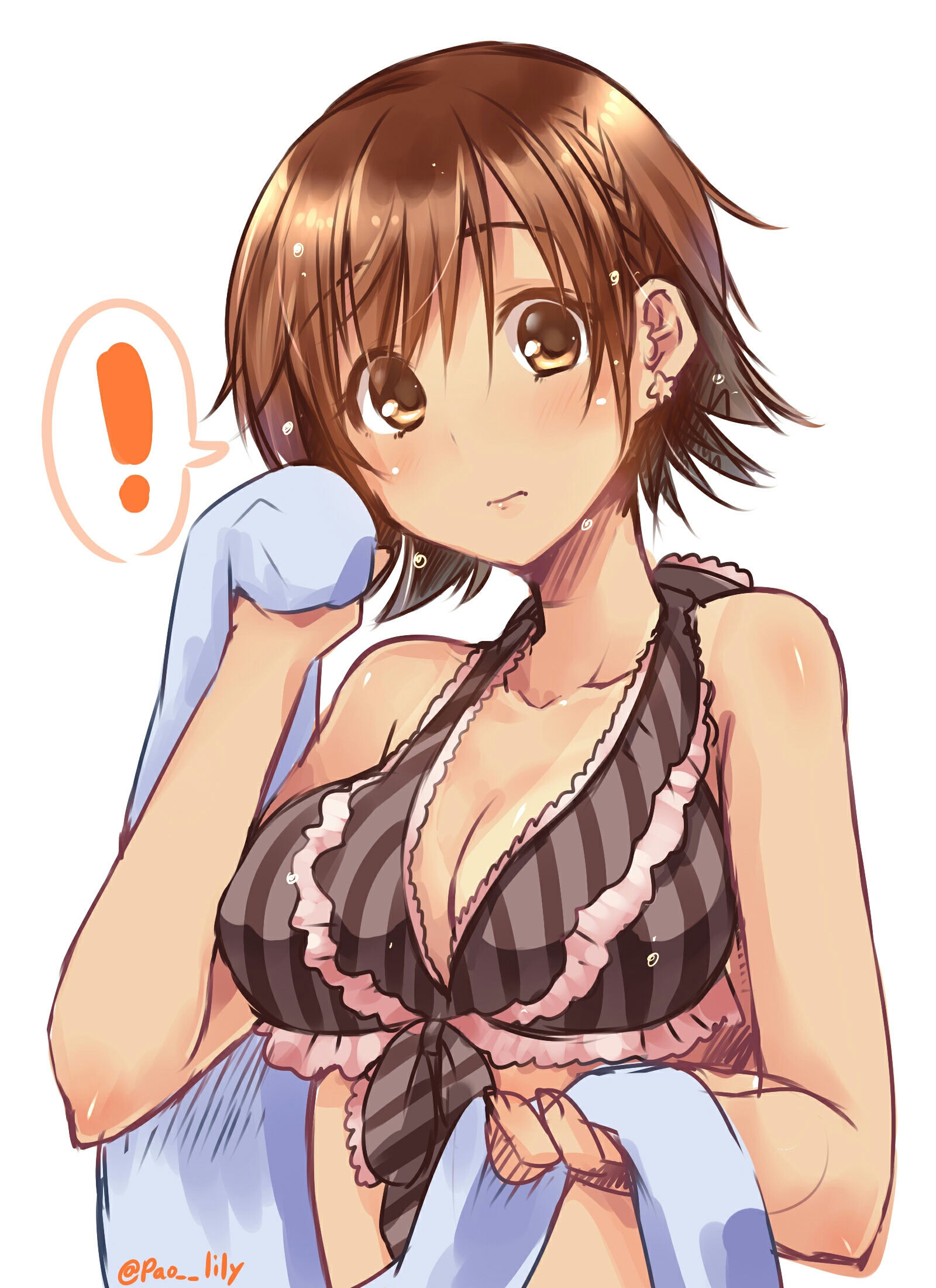 Paopao The Idolm Ster The Idolm Ster Cinderella Girls Honda Mio Bikini